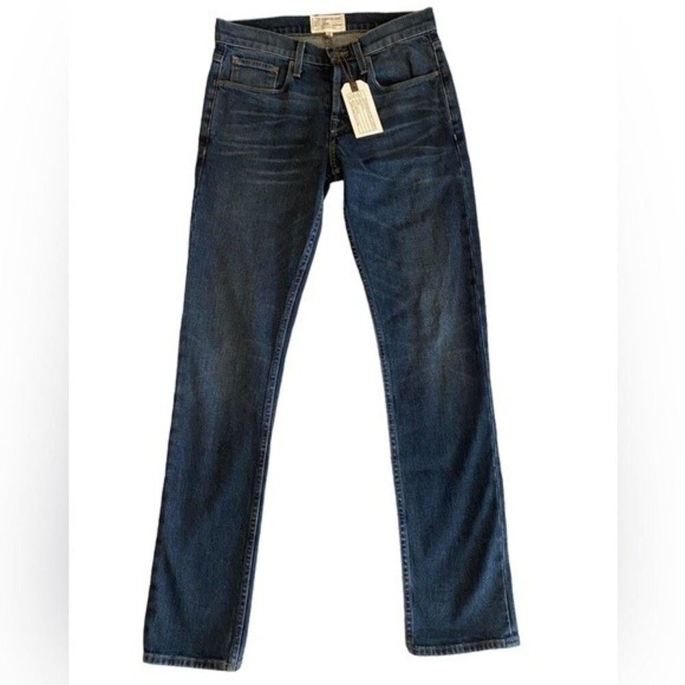 Men’s Current Elliot Heritage button up jeans NWT size 30W x 32L selvedge denim - Picture 2 of 14